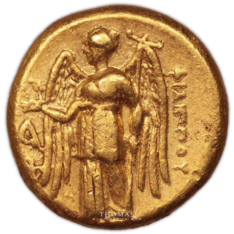 Macédoine – Philippe III – Statère or – Sardes -2