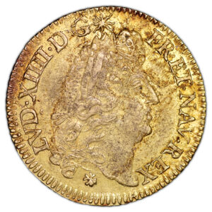 Monnaie - France Louis XIV – Louis d’or a l'ecu – 1690 E Tours - Trésor de plozevet-Avers