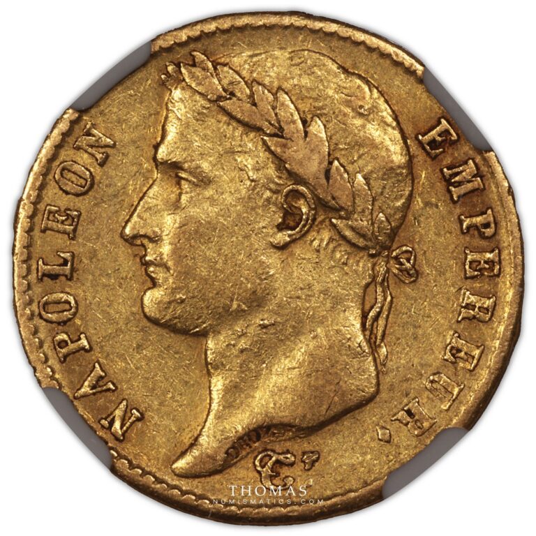 Napoleon I - 20 francs or 1810 Q Perpignan obverse