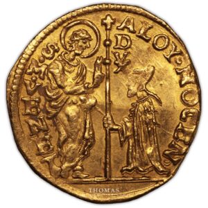 sequin mogenico III ducat or venise-2 reverse gold