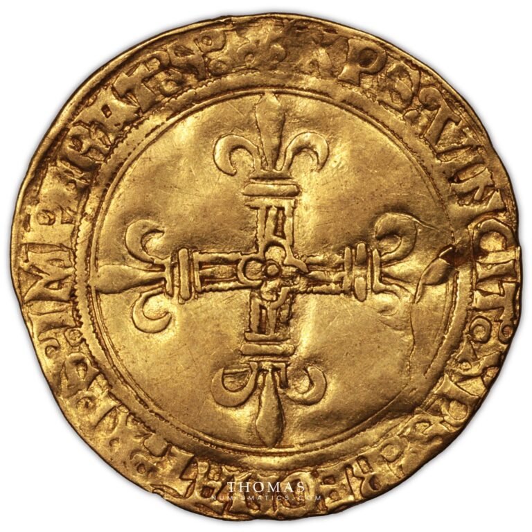 Louis XII ecu or reverse gold