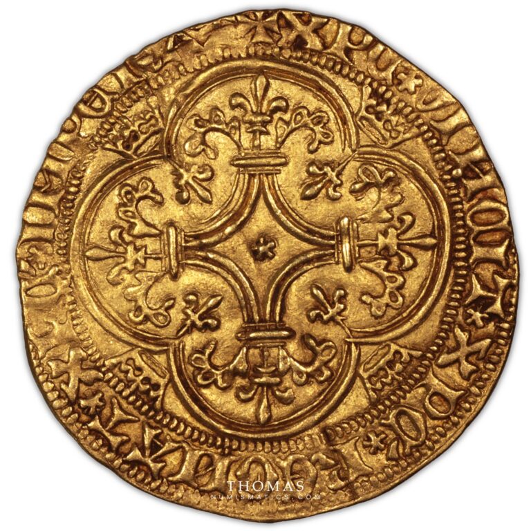 ecu d'or monnaie royale reverse gold