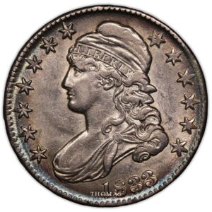 États-Unis – 50 Cents Capped Bust – 1833 Philadelphie obverse
