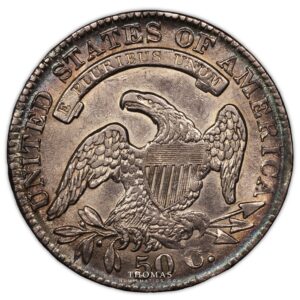 États-Unis – 50 Cents Capped Bust – 1833 Philadelphie reverse