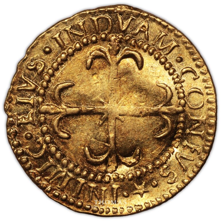 Italie – Philippe V d’Espagne – Scudo d’or Cagliari – reverse gold