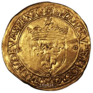 Louis XII – Écu d’or au soleil – Dijon obverse gold