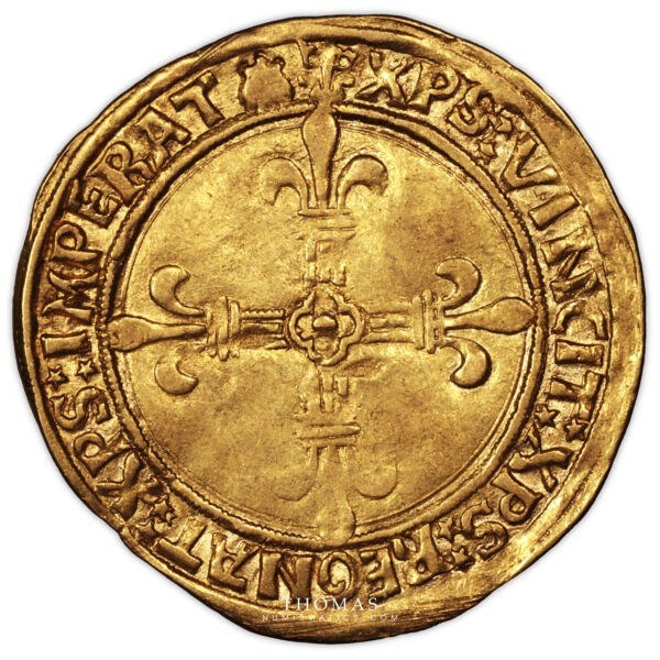 Louis XII – Écu d’or au soleil – Dijon revers