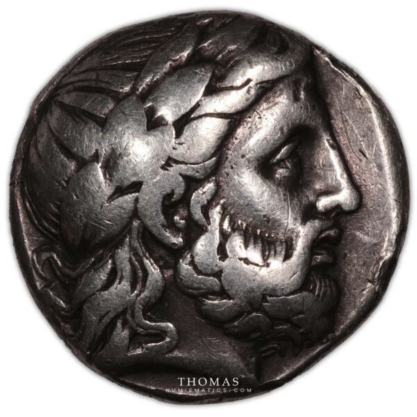 Macédoine – Philippe III – Tétradrachme Amphipolis avers
