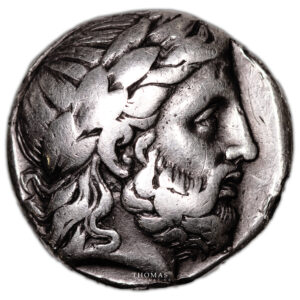 Monnaie Grecque - Philippe III - Tétradrachme Amphipolis - Macédoine-Avers