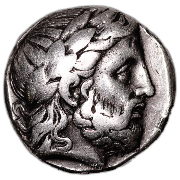 Monnaie Grecque - Philippe III - Tétradrachme Amphipolis - Macédoine-Avers