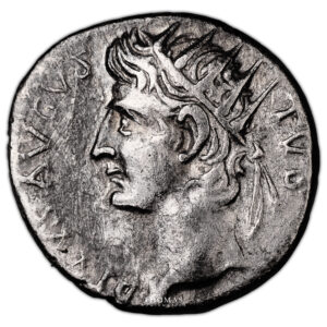 Monnaie Romaine - Cappadoce - Germanicus - Drachme Divus Augustus - Césarée-Avers