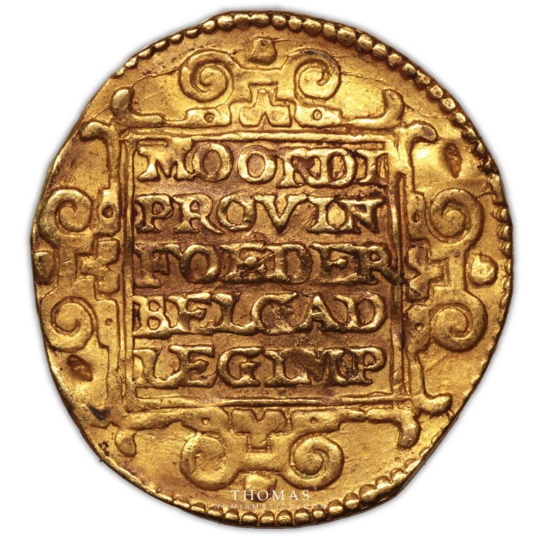 Spanish Netherlands - Gold Ducat 1639 - West Friesland reverse