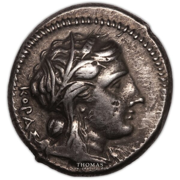 Sicile – Syracuse – Tetradrachme Agathokles avers