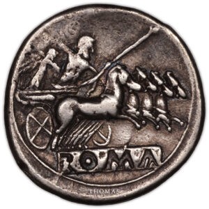 didrachme argent republique romaine revers