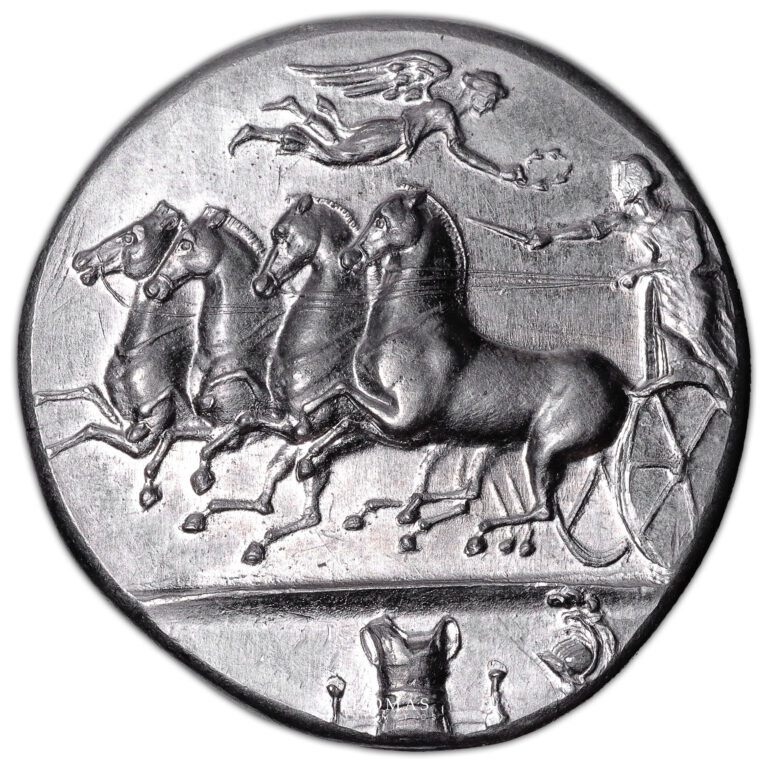 Coin - Restrike Tin - Syracuse - Decadrachm - Carl wilhelm becker reverse