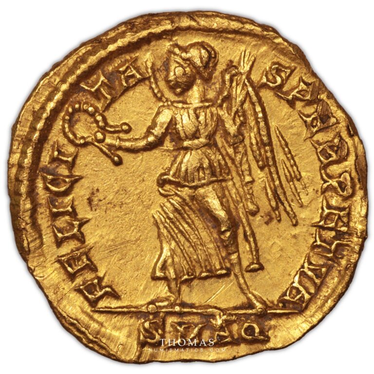 Constans scripulum gold reverse