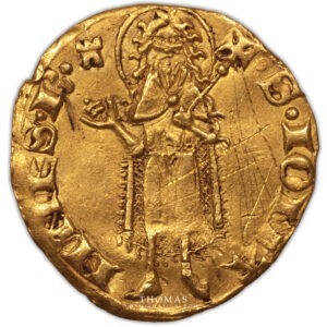Viennois – Florin or – Humbert II avers