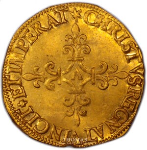 Charles IX - Écu d'or au soleil - 1566 Paris avers