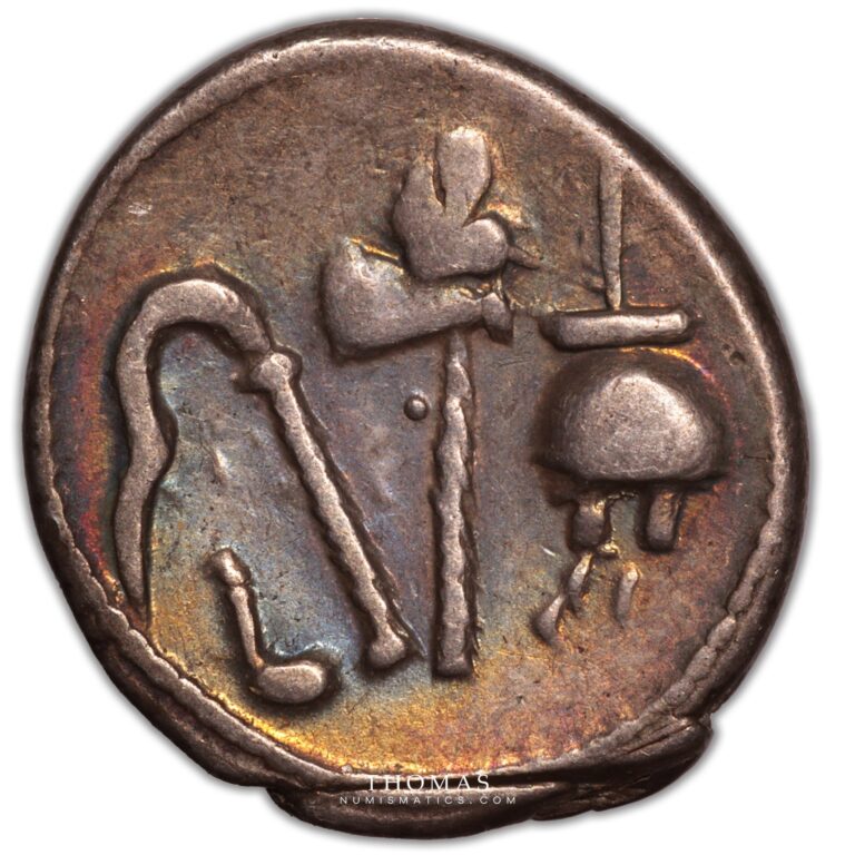denarius Julius caesar elephant reverse