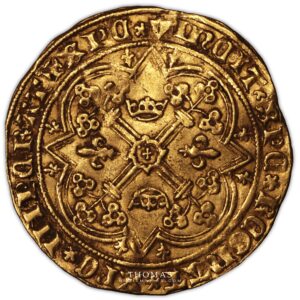 Gold - Franc a pied or reverse