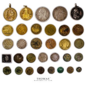 lot monnaies et médailles antiquités à nos jours