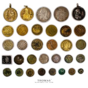 Lot 32 coins and medals - from antiquity to our days