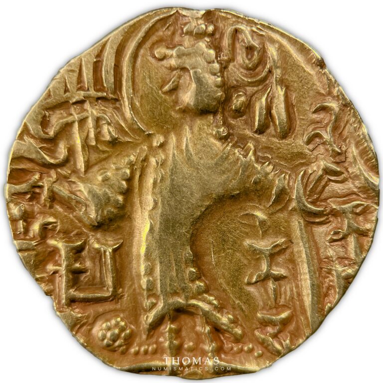 Empire Kushan – Statère or – Kidara-obverse gold