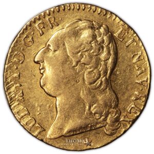 Louis XVI or 1789 W obverse gold