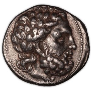 Macédoine – Philippe II – Tétradrachme – Amphipolis - obverse