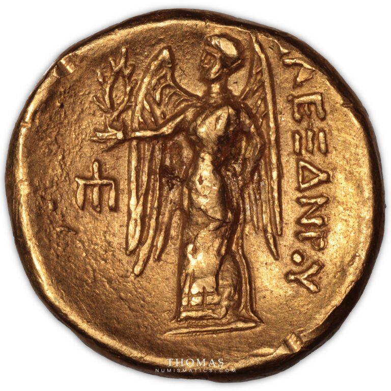 Macédoine Statère or fourré Alexandre III le Grand Reverse