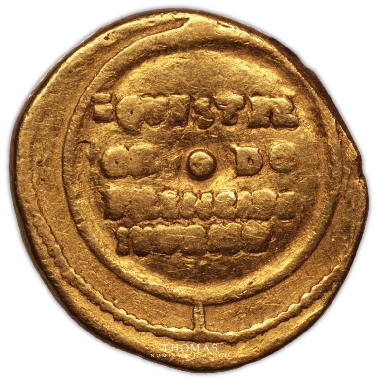 Monnaie Romaine - Néron - Aureus or - Lyon - 50 54 ap JC - revers