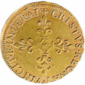 Charles IX – Ecu d’or au soleil – 1565 Toulouse-Revers