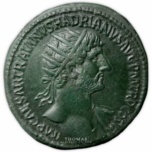 Hadrien - Dupondius - Rome-Avers