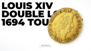 Louis XIV Double louis d’or aux 4 L – 1694 M -Couverture
