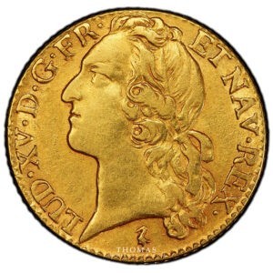 Louis xv or 1745 W Lille avers