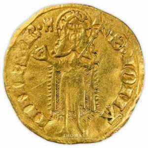 Viennois – Florin or – Humbert II-obverse gold