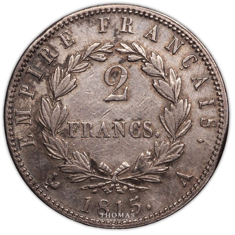 2 francs napoleon 1815 A cent jours-3