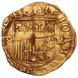 Gold Escudo or espagne charles quint Treasure hoard Kempen -1