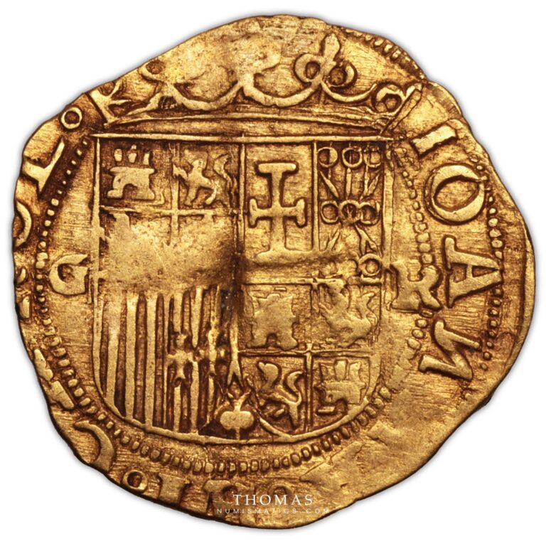 Gold Escudo or espagne charles quint Treasure hoard Kempen -1