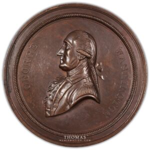 Medal- United-States - medal George Washington - Letter to hamilton obverse