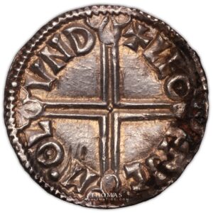 Coin - Great-Britain Æthelred II the Unready 978-1016 - London - Shaftesbury Hoard reverse