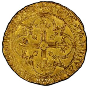 gold cavalier or francois II reverse