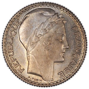 France - Essai de 5 francs Turin - 1933 Paris - Cupro Nickel avers
