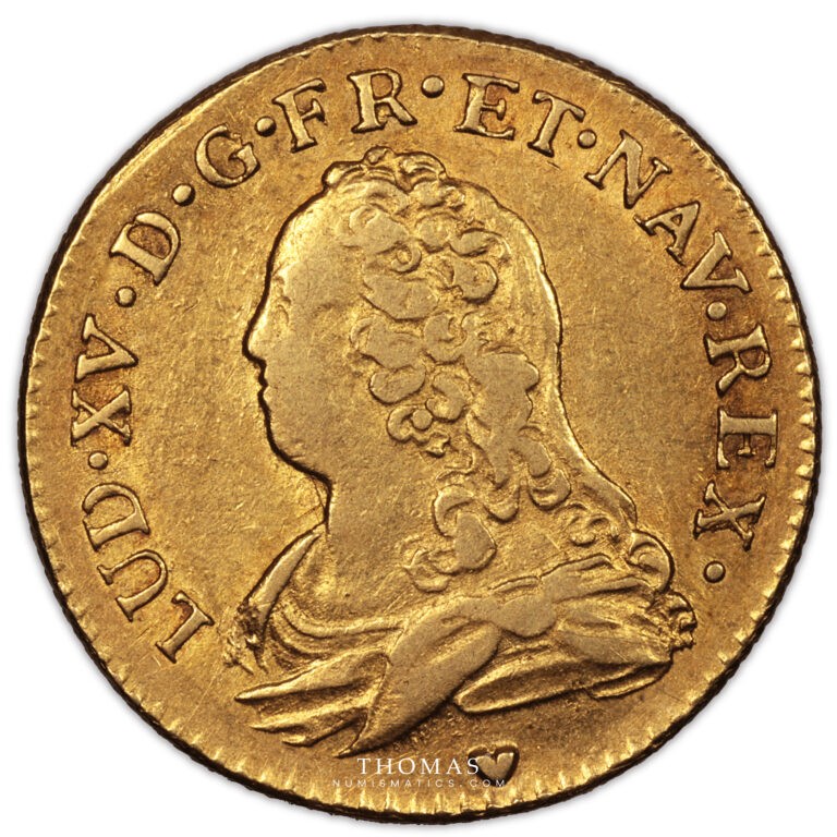 Louis d'or Louis XV 1728 & aix avers
