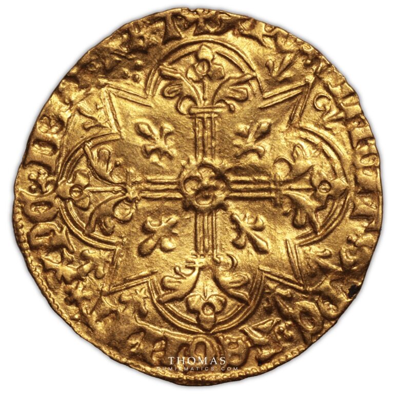 Gold - Agnel d'or - Toulouse - Treasure Hoard - the One Hundred Years war reverse