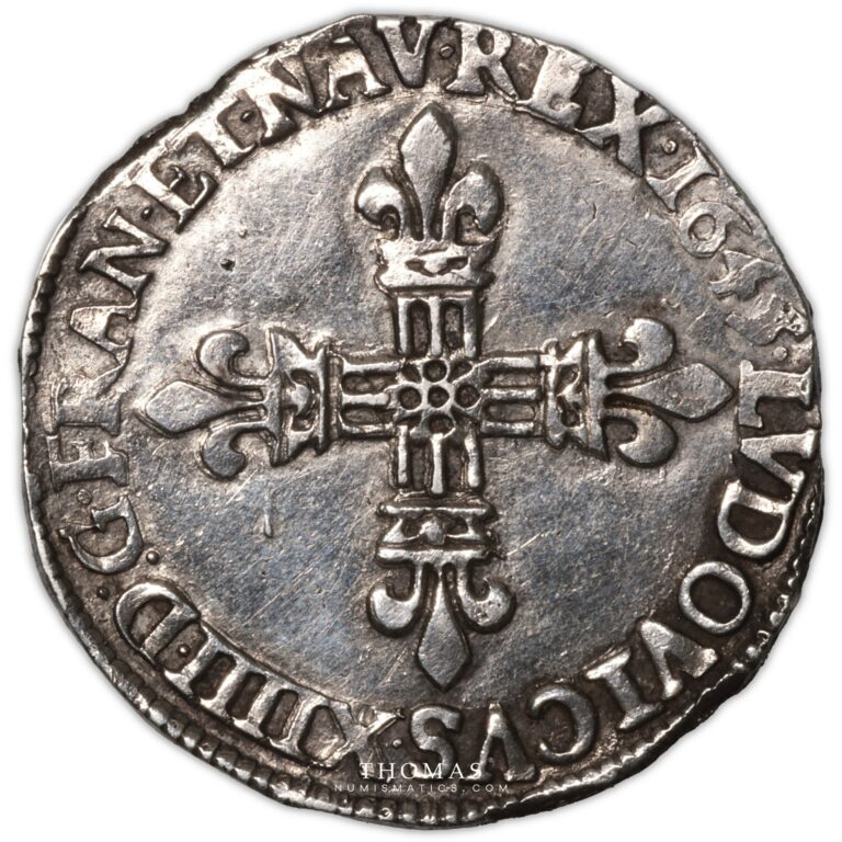 Louis XIV - Quart d'écu - 1645 K Bordeaux reverse