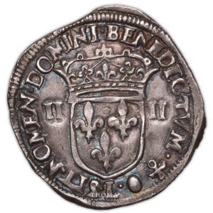 Monnaie - France Louis XIV - Quart d'écu - 1645 L Bayonne avers