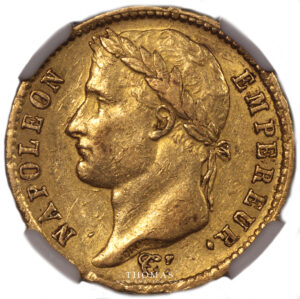 gold20 francs or 1811 H la rochelle NGC AU 53 obverse -1