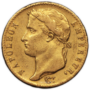 20 francs or 1815 A paris avers