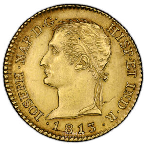 monnaie-espagne-joseph-napoleon-80-reales-1813-madrid-royaume-despagne-avers
